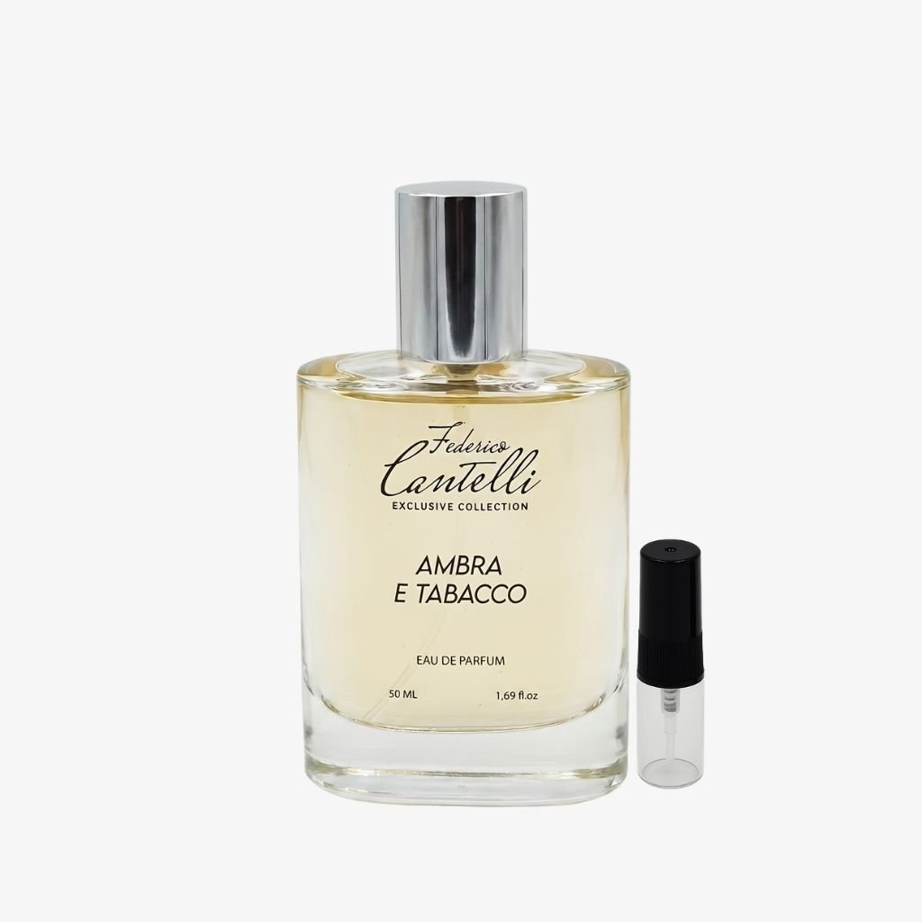 דוגמית בושם federico cantelli ambra e tabacco - פדריקו קנטלי אמברה אה טבאקו 2 מ"ל