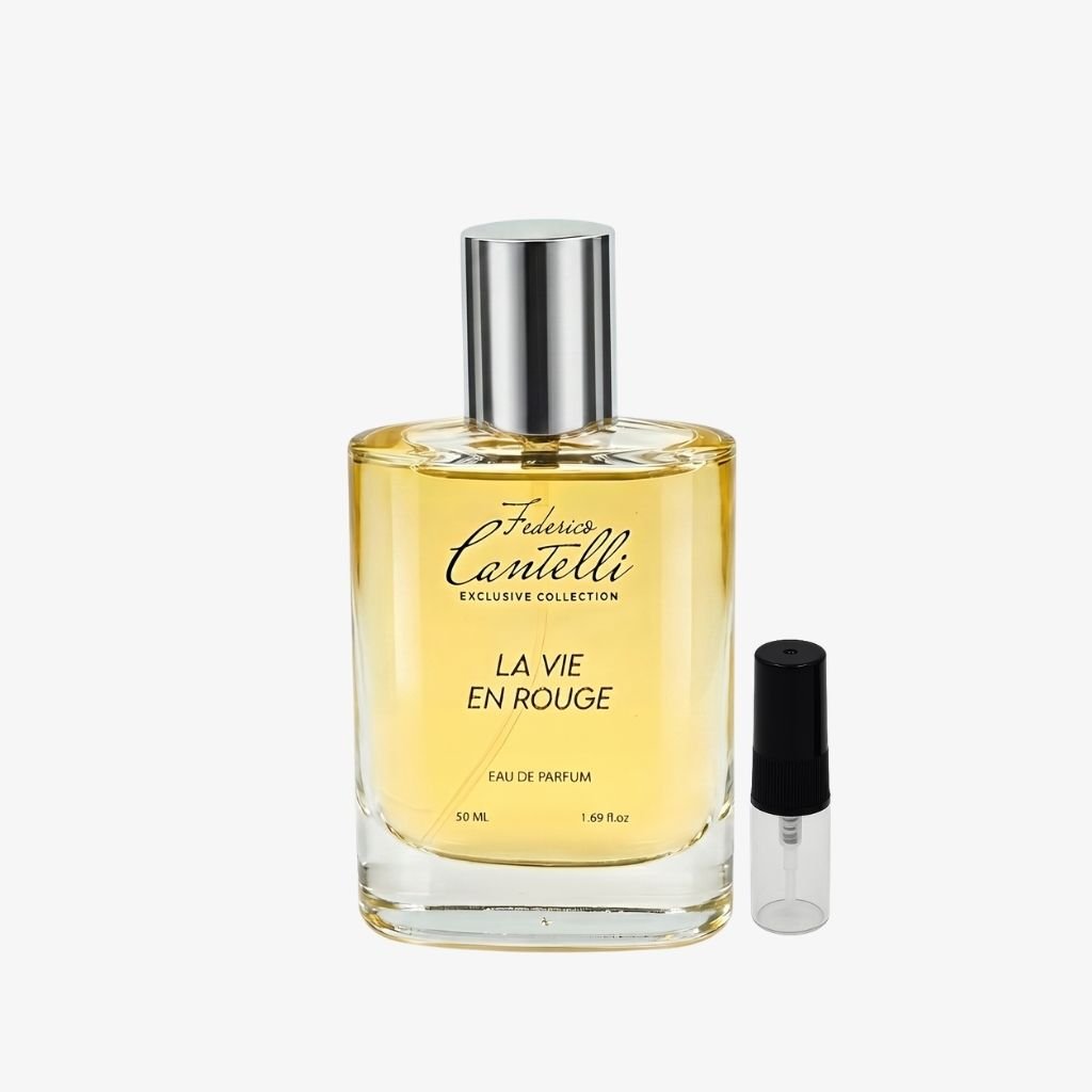 דוגמית בושם federico cantelli la vie en rouge - פדריקו קנטלי לה וי אן רוז 2 מ"ל