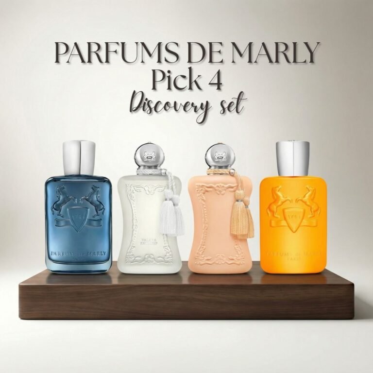 מארז דוגמיות פרפיומס דה מרלי 4 יחידות - parfums de marly discovery set pick 4