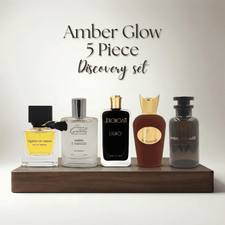 Amber Glow 5 Discovery Set - מארז בושם תו אמבר