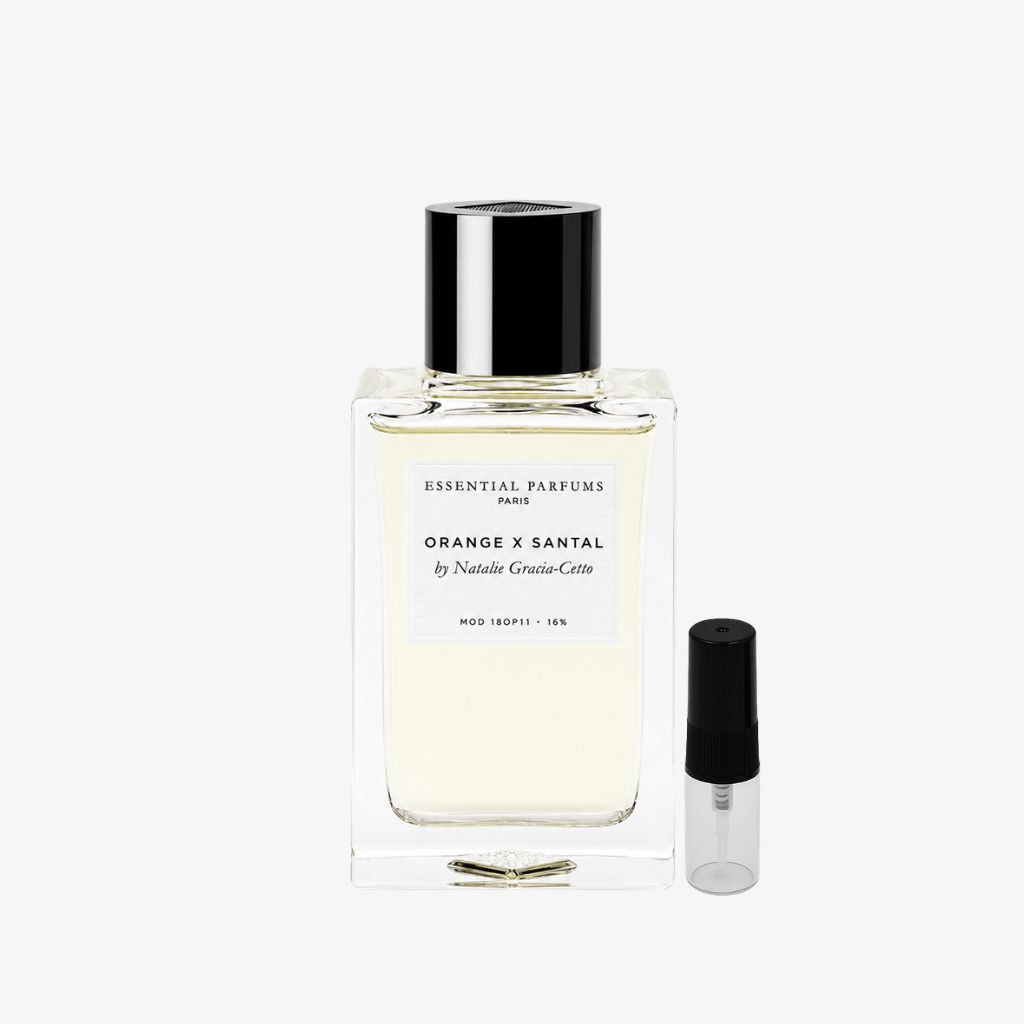 דוגמית בושם essential parfums orange x santal - אסנשיאל פרפיומס אורנג' אקס סנטל 2 מ"ל